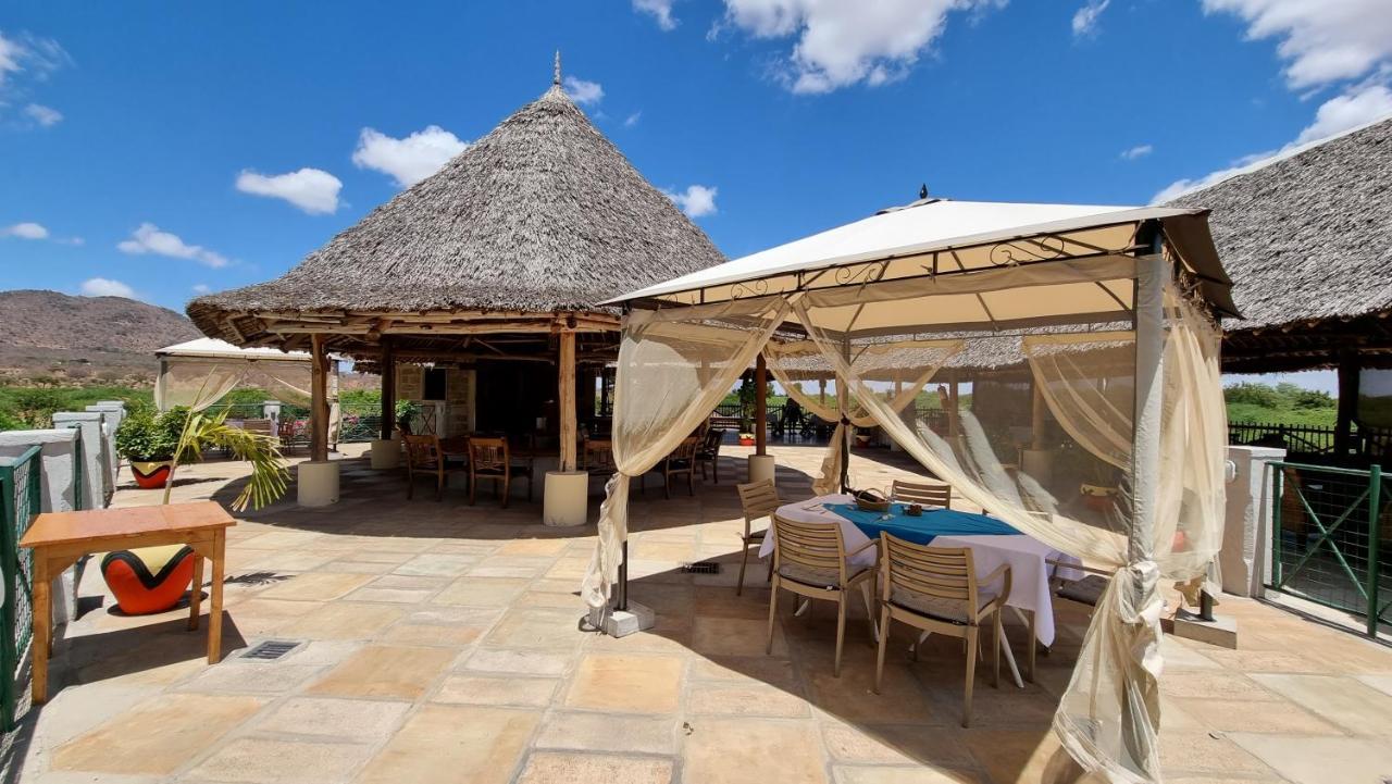 Manyatta Camp Hotel Voi Kültér fotó