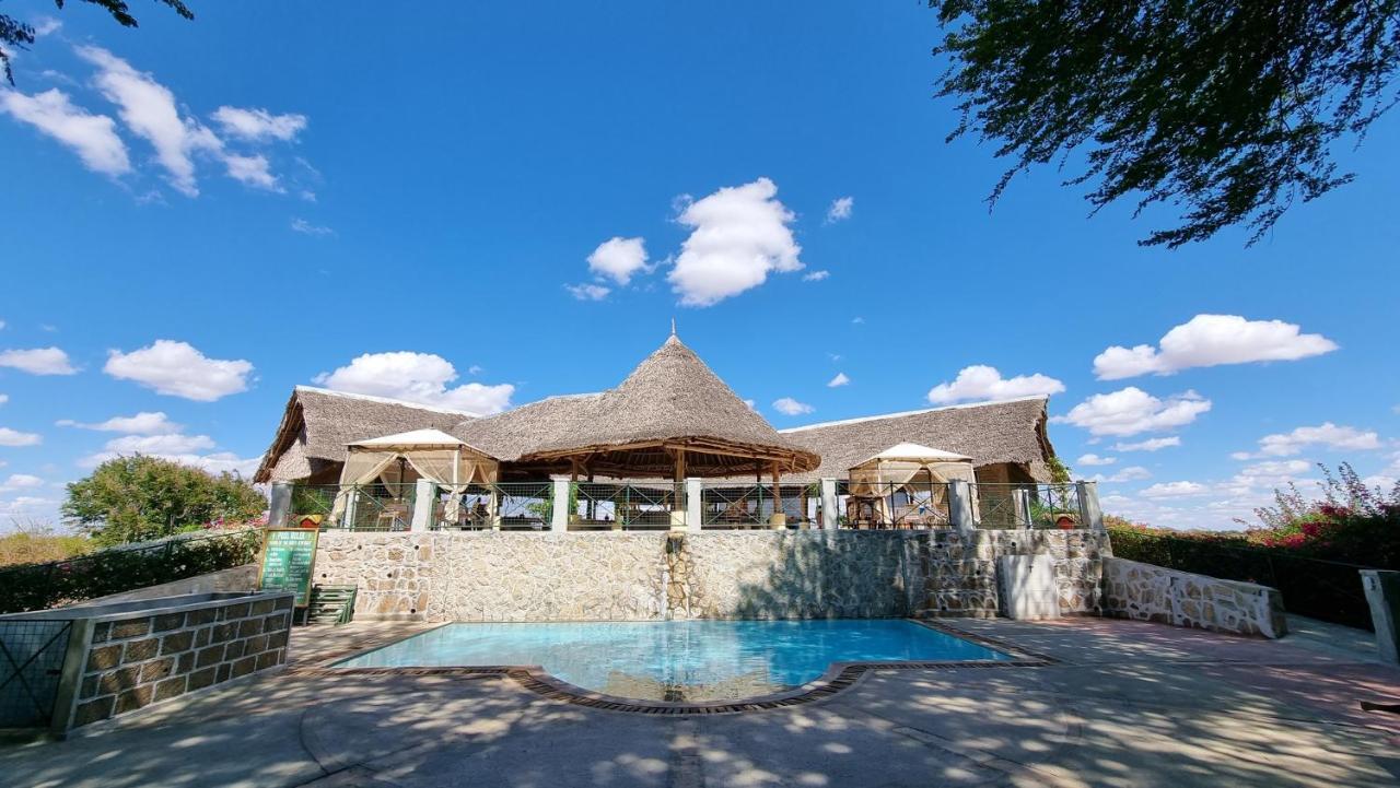 Manyatta Camp Hotel Voi Kültér fotó