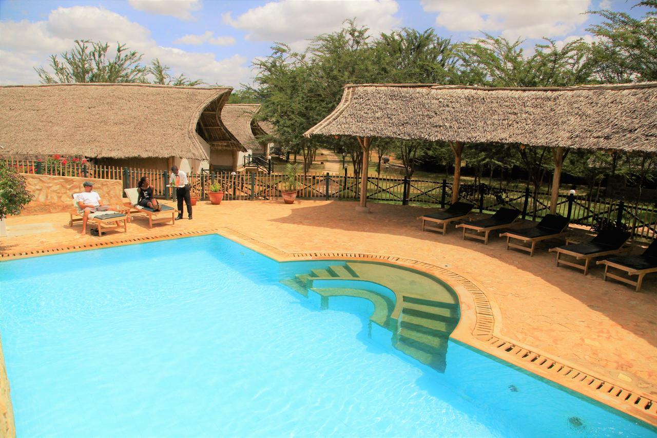 Manyatta Camp Hotel Voi Kültér fotó
